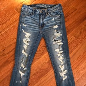 AEO Distressed Jeans